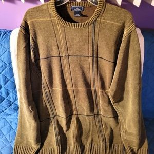 Dockers olive crewneck xl